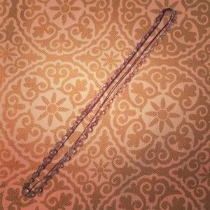 Champagne Beaded Layered Necklace